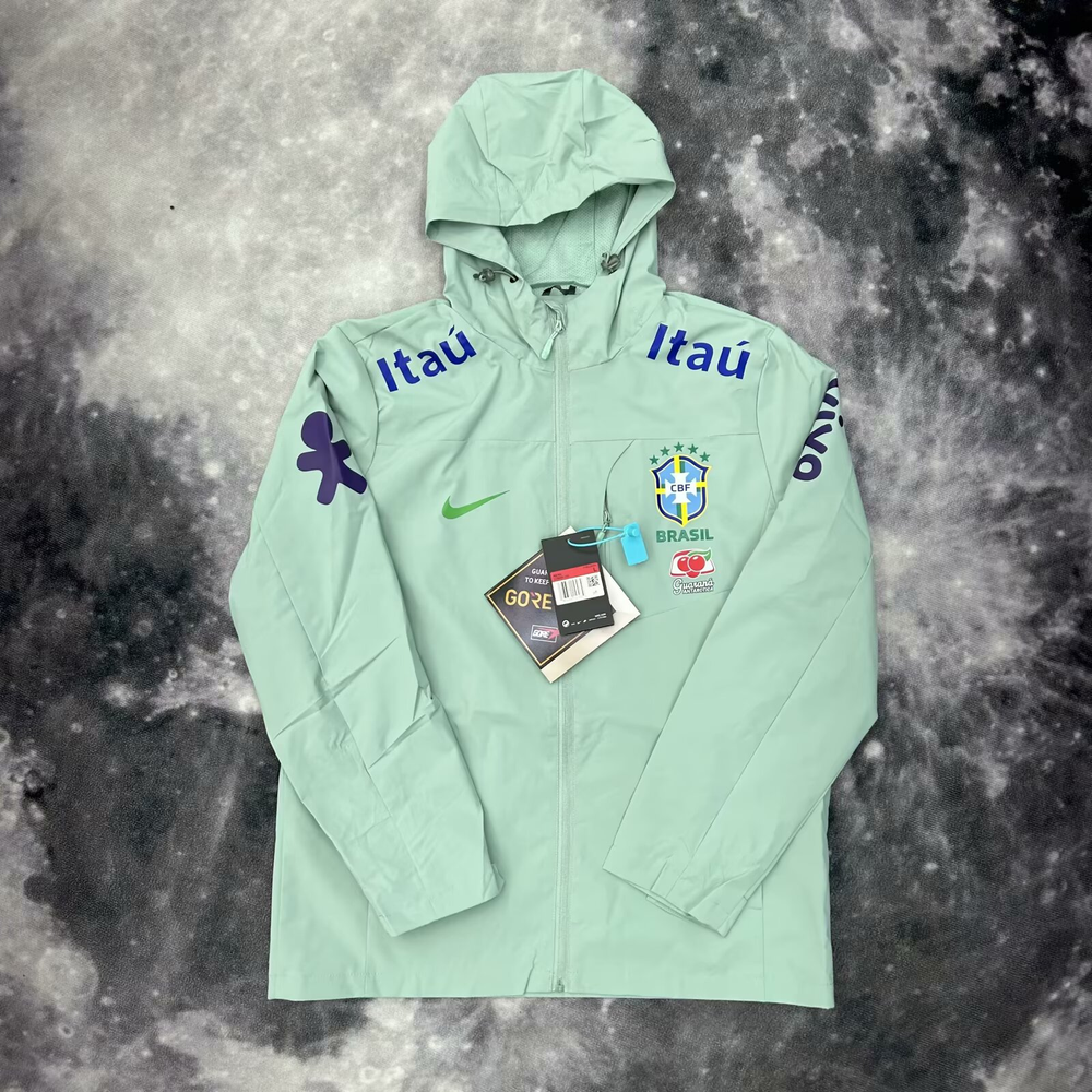 Brazil National Team Jacket – Light Green