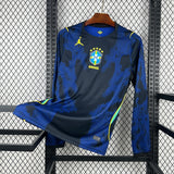 Brazil Long Sleeve Jersey – Navy/Blue