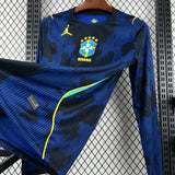 Brazil Long Sleeve Jersey – Navy/Blue
