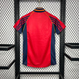 Spain 1998 Home Retro Football Jersey