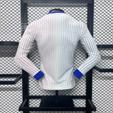 France Long Sleeve Jersey – White/Blue/Red