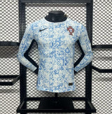 Portugal Long Sleeve Jersey – White/Blue