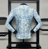 Portugal Long Sleeve Jersey – White/Blue