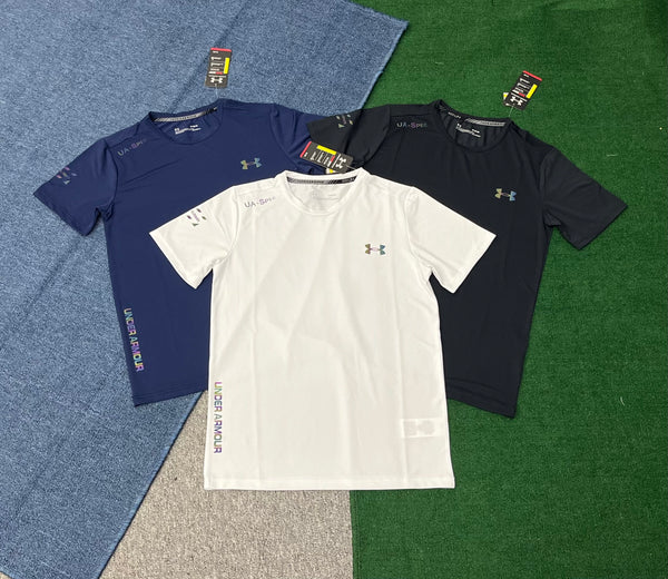 Under Armour Training Shirts – Navy/White/Black