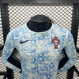Portugal Long Sleeve Jersey – White/Blue