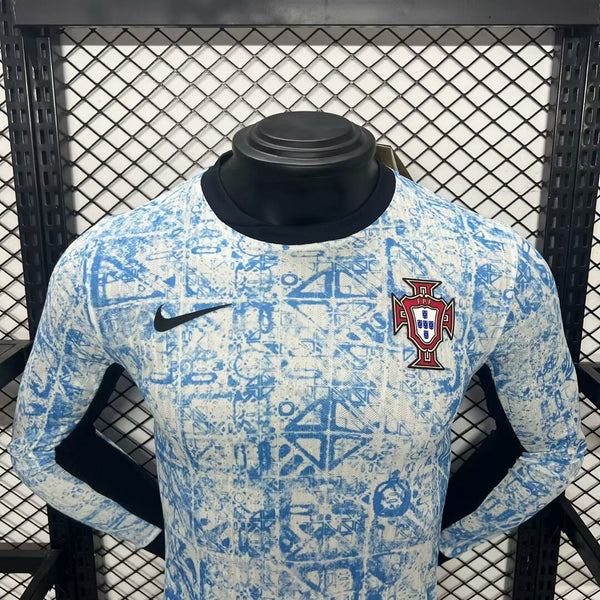 Portugal Long Sleeve Jersey – White/Blue